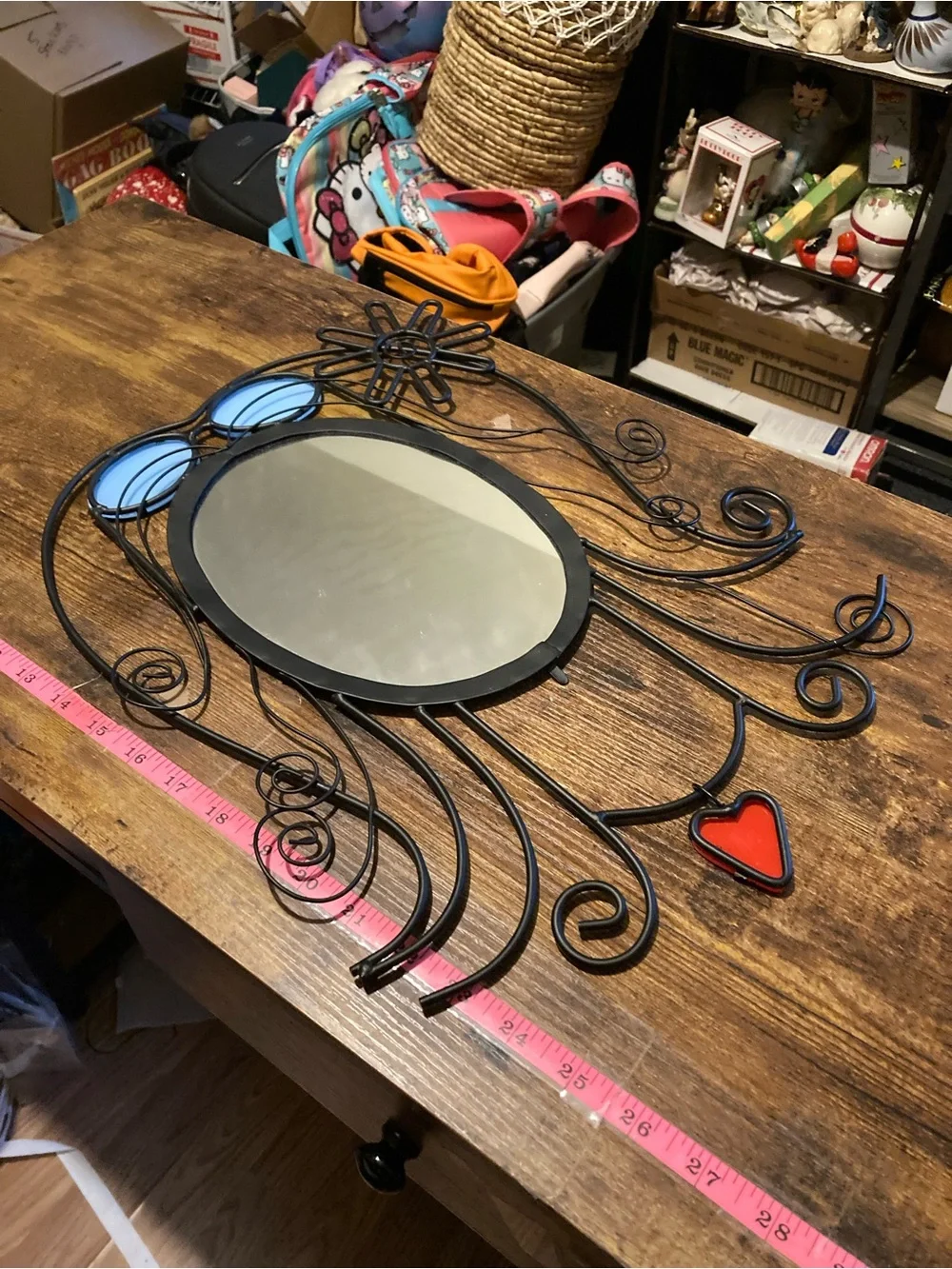 Funky mirror for teens room